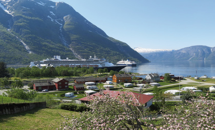 Uitzicht van de Eidfjord