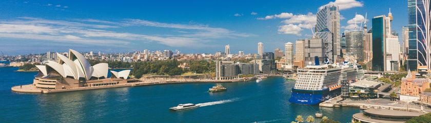 Overzicht langere cruises en wereldcruise naar verschillende continenten