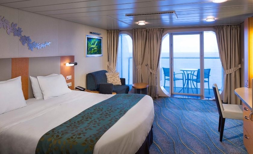  Royal Caribbean cruises buitenhut met balkon 2J