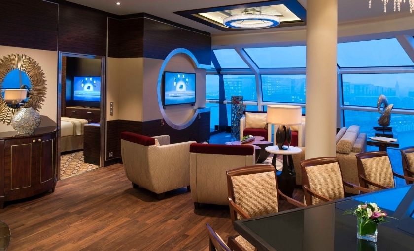 Celebrity reflection penthouse suite