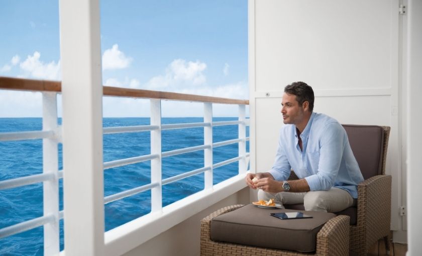 Seabreeze Penthouse met balkon comfortabele Crystal Symphony