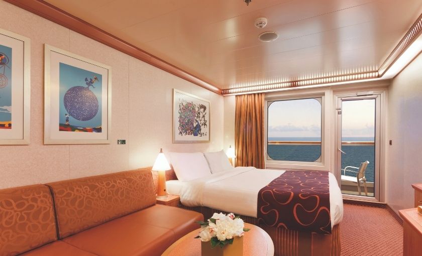 Costa fascinosa cruises buitenhut met balkon premium BP
