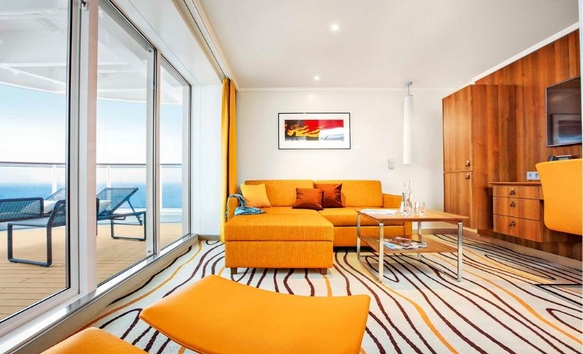 AIDA suite met balkon