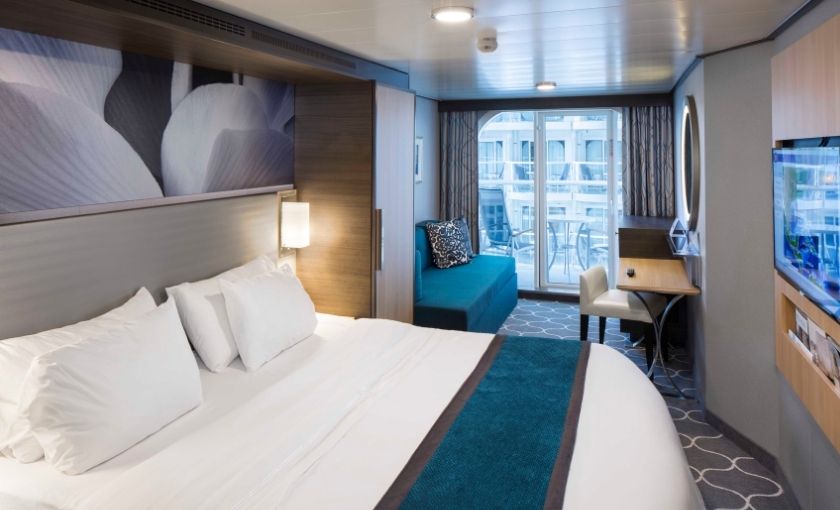 Harmony of the seas buitenhut met balkon D5
