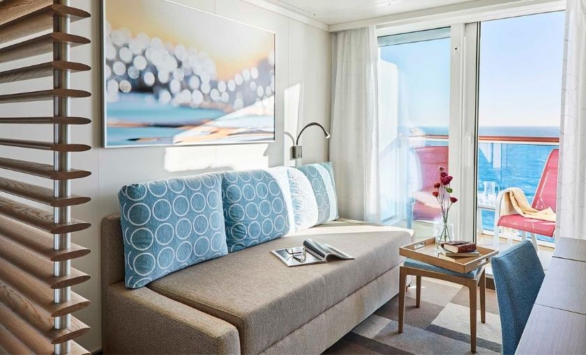 AIDA buitenhut met balkon