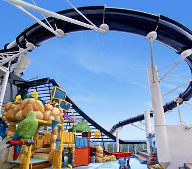 MSC Preziosa glijbanen cruiseschip