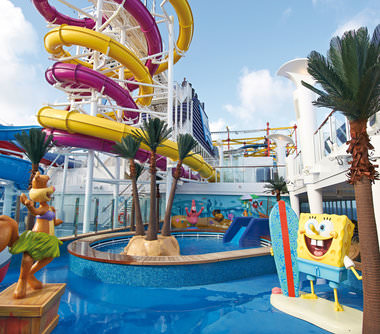 Norwegian Breakaway familiecruises met kinderen in spongebob-thema