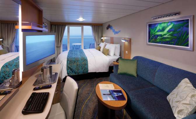 Balkonhut Allure of the Seas van Royal Caribbean