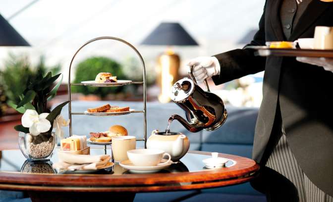 High Tea op MSC Splendida