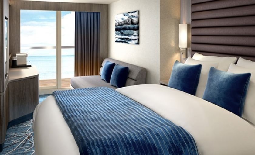 Balkonhut van Norwegian Bliss 