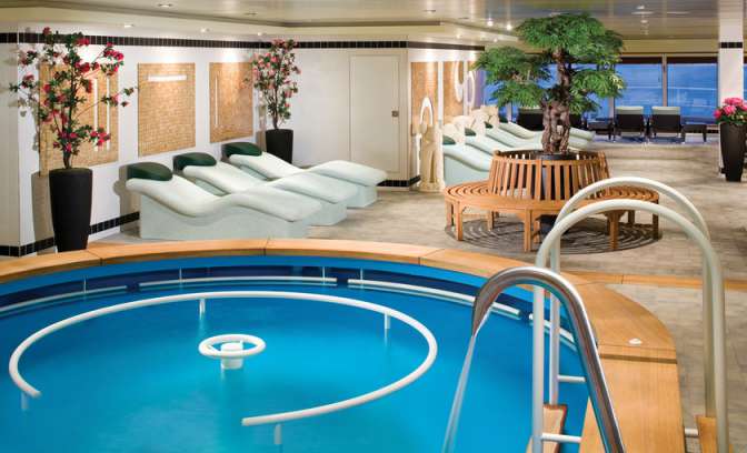 Wellness en spa aan boord van rederij Norwegian Cruise Line 