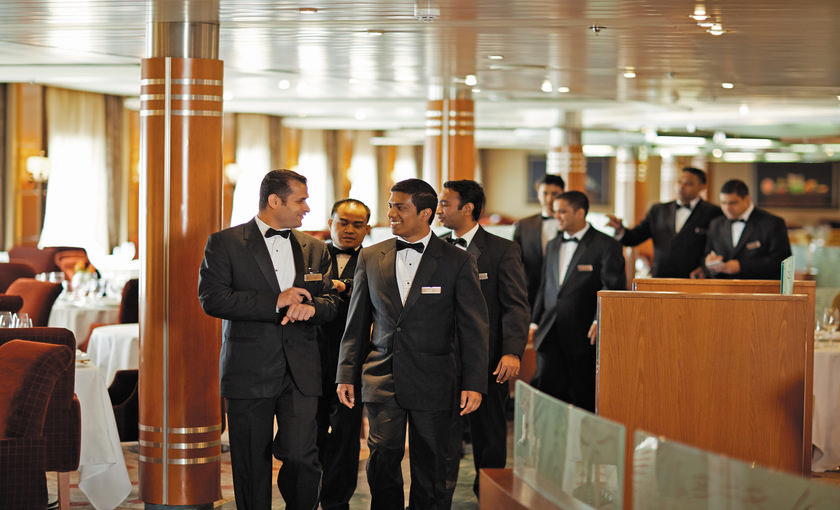 Butlerservice van Regent Seven Seas