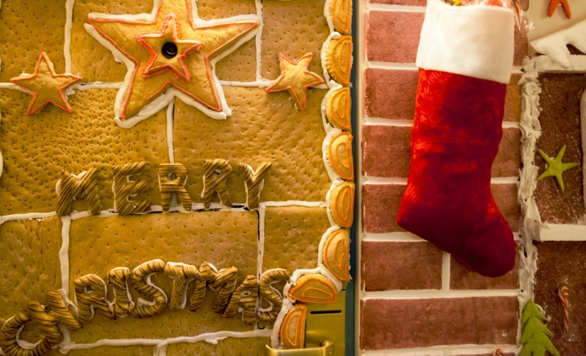 Een kerst koekjeshuis op de Independence of the Seas