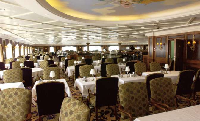 Dinerzaal op de Azamara Journey van Azamara club cruises