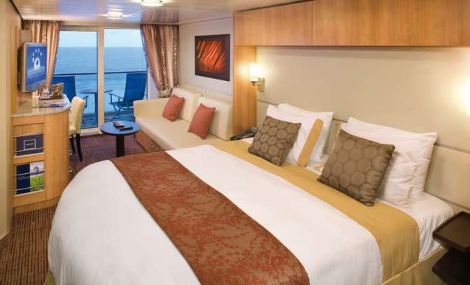 Balkonhut van Celebrity Solstice