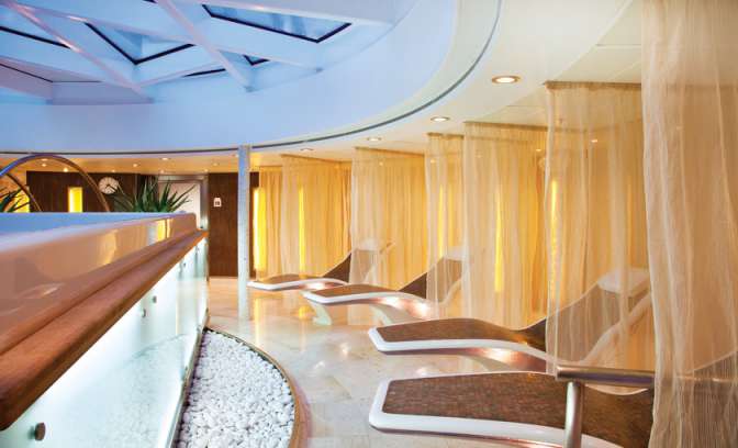 spa en wellness factiliteiten aan boord van Seabourn Odyssey