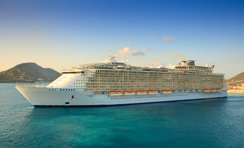 Het volledige schip de Oasis of the Seas