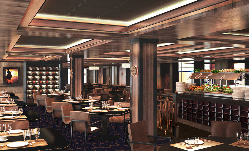 Restaurant op de Norwegian Escape van NL