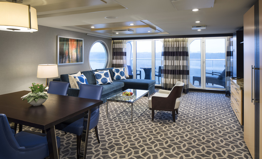 De owner suite op de Anthem of the Seas van Royal Caribbean