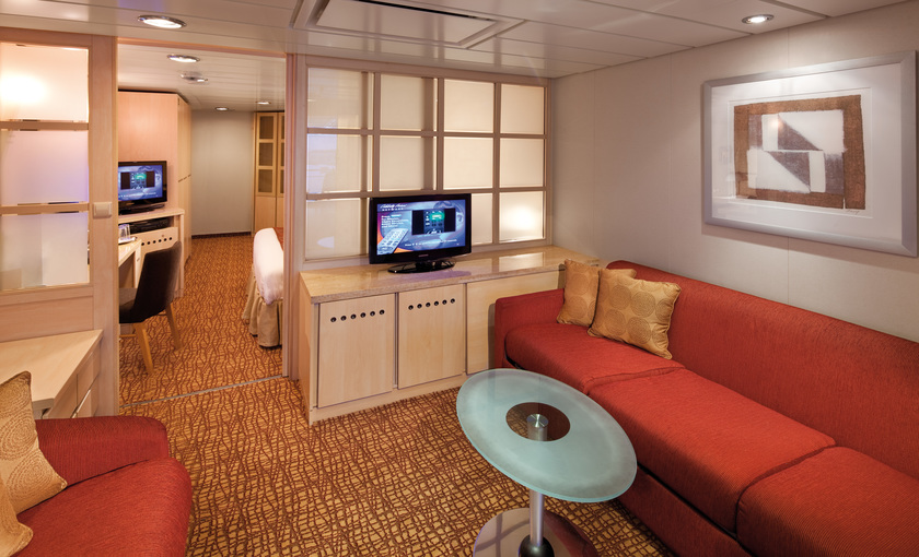 Een suite op de Celebrity Millennium van Celebrity Cruises