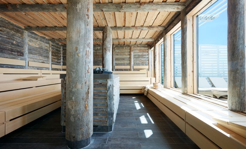 Kelosauna op de AidaPerla