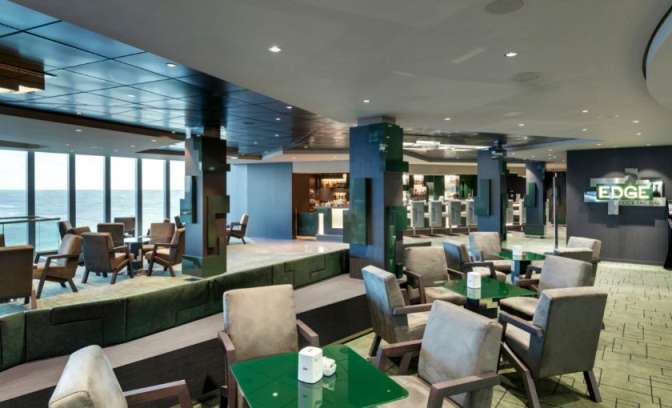 Edge cocktail bar MSC Grandiosa