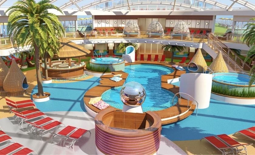 Beach club AIDACosma