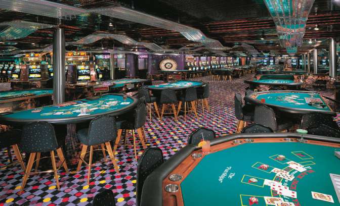 Casino van cruiseschip Carnival Paradise