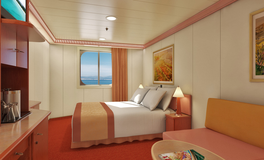 Hutten van cruiseschip Carnival Victory