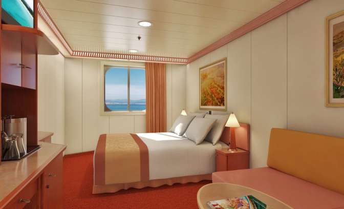 Hutten van cruiseschip Carnival Victory