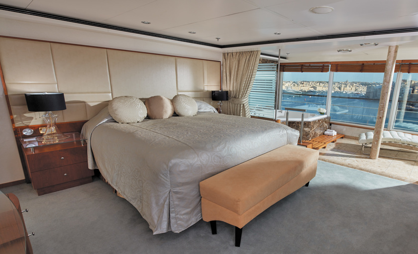 Grand Suite aan boord van Seven Seas Voyager