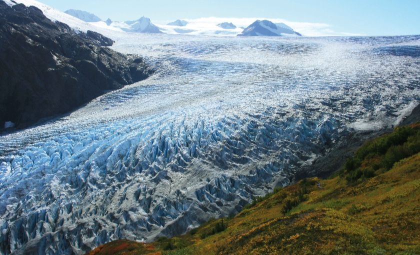 Kenai Fjord national park gletsjers in Alaska